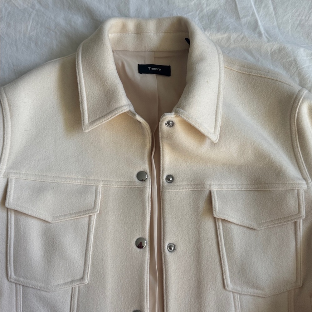 Theory Wool & Cashmere Jacket - Picture 4 of 6